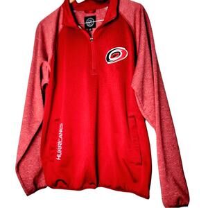 Carolina Hurricanes NHL Men's Sweatshirt Athletic Hockey Large L Team Logo
